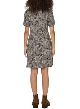 Vestido Only Evida animal print para mujer