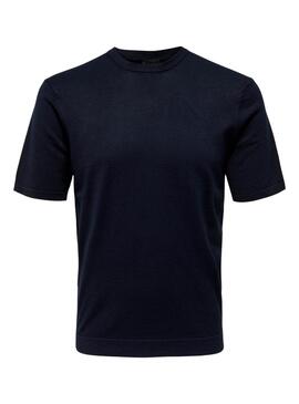 Camiseta de punto Only and Sons Wyler marino para hombre