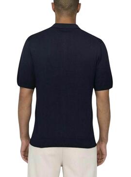 Polo Only and Sons Wyler azul marino para hombre