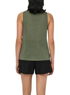Top Only Penny verde para mujer