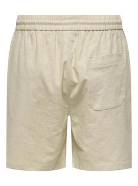 Bermudas Only and Sons Stel beige para hombre