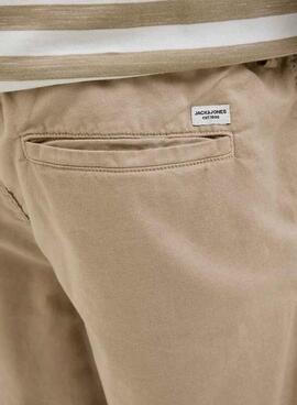 Bermudas Jack and Jones Jaiden camel para hombre