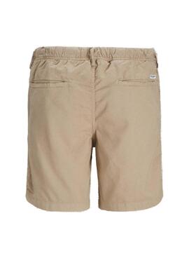 Bermudas Jack and Jones Jaiden camel para hombre