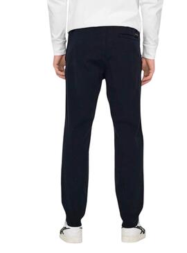 Pantalón Ony and Sons Linus Taper azul marino para hombre