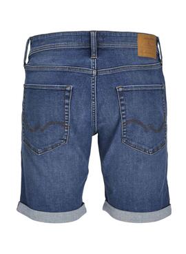 Bermudas Jack and Jones Rick denim azul para hombre