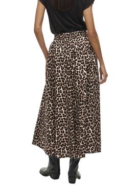 Falda Vila Vivalencia animal print para mujer