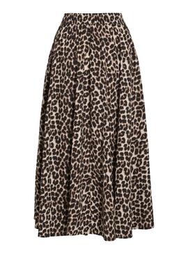 Falda Vila Vivalencia animal print para mujer