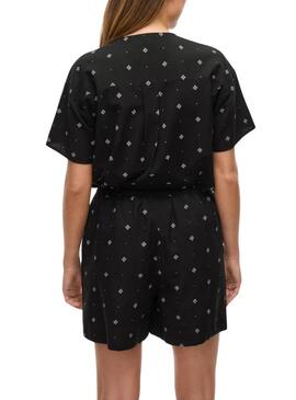 Blusa Vila Viprisilla negro para mujer