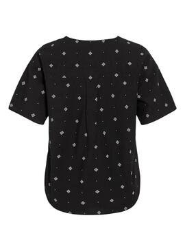 Blusa Vila Viprisilla negro para mujer