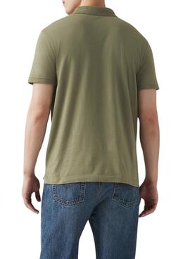 Polo Levis Housemark verde para hombre