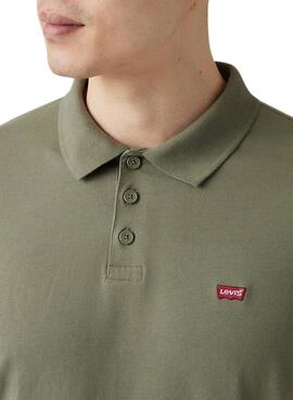 Polo Levis Housemark verde para hombre