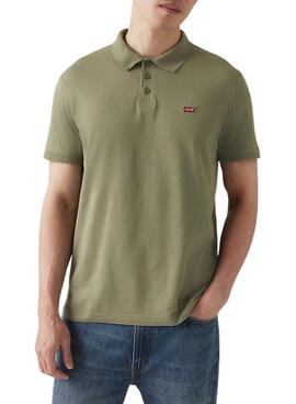 Polo Levis Housemark verde para hombre