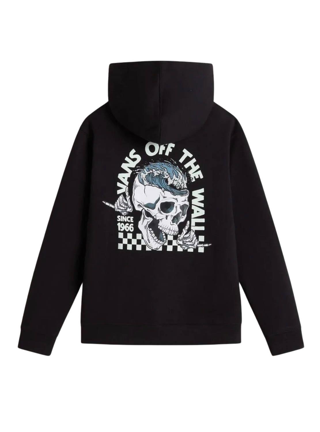 Sudadera Vans Headwaves negro para niño