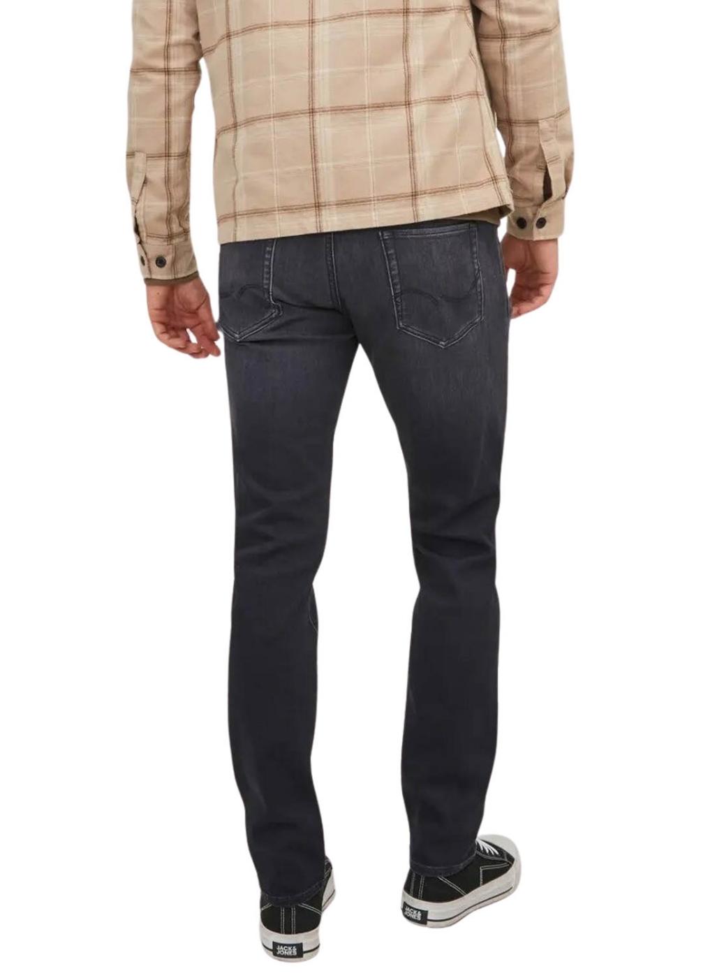 Pantalón vaquero Jack and Jones Gleen negro para hombre
