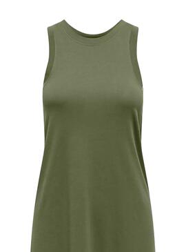 Vestido Only May verde para mujer