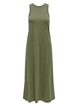 Vestido Only May verde para mujer