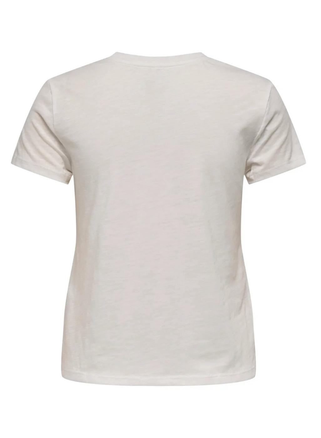 Camiseta Only Drew blanco para mujer