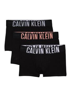 Pack calzoncillos Calvin Klein Trunk Boxer negro para hombre