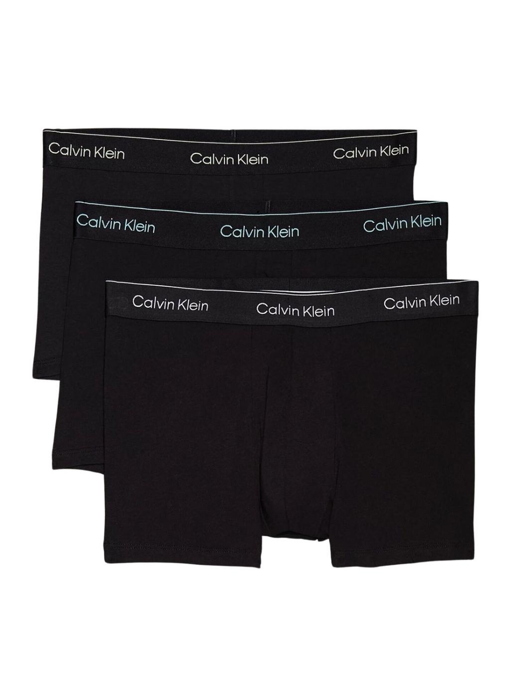 Pack calzoncillos Calvin Klein Trunk Boxer negro para hombre