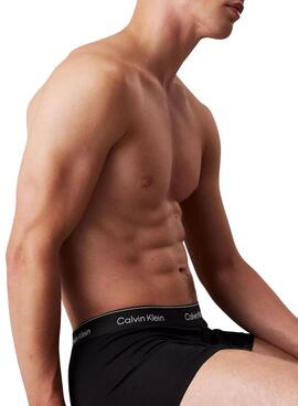 Pack calzoncillos Calvin Klein Trunk Boxer negro para hombre