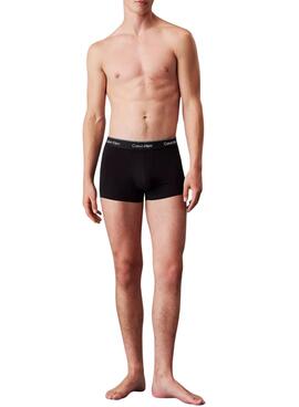 Pack calzoncillos Calvin Klein Trunk Boxer negro para hombre