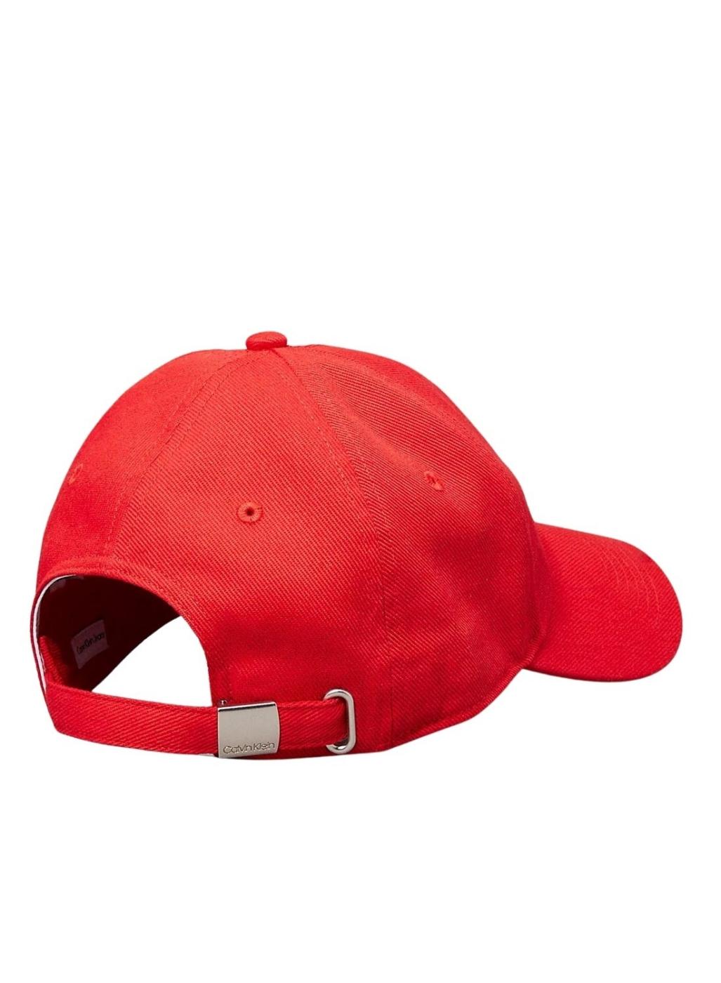 Gorra Calvin Klein Jeans Monologo Baseball rojo para hombre