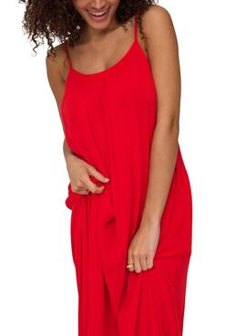 Vestido Only Niki rojo para mujer