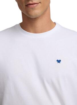 Camiseta Silbon Lettering blanco para hombre