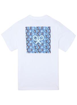 Camiseta Silbon Lettering blanco para hombre
