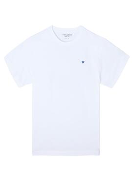 Camiseta Silbon Lettering blanco para hombre