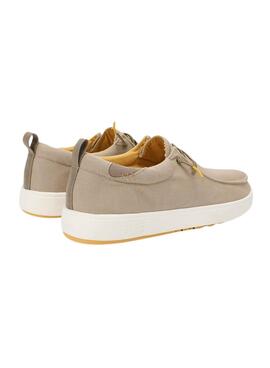 Zapatos Walkin Pitas Wallabi Biarritz beoge para hombre