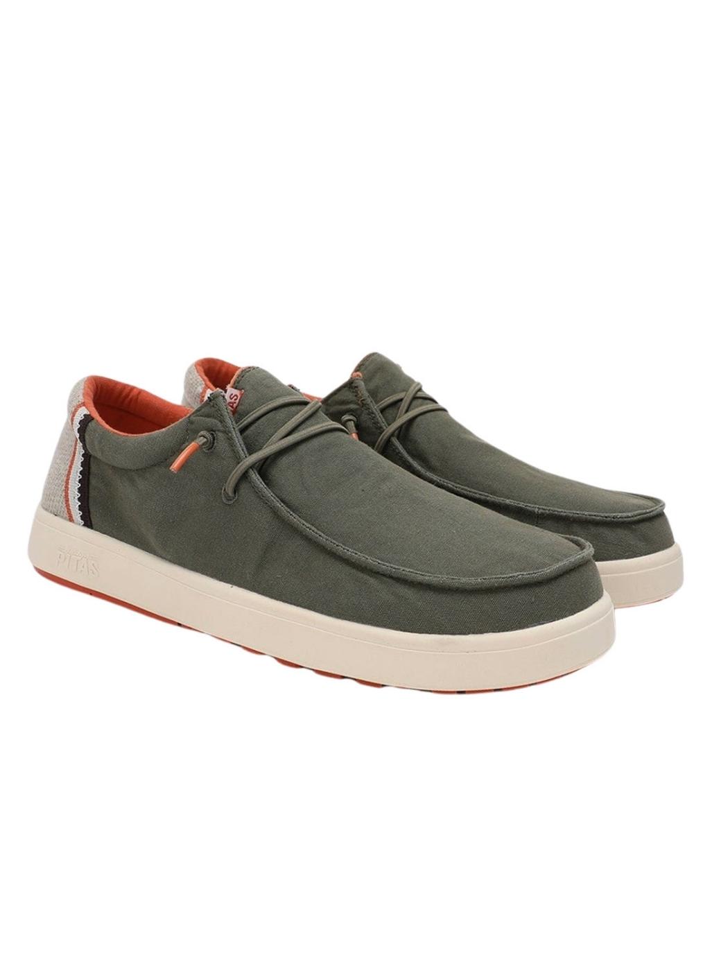 Zapatos Walkin Pitas Canna verde para hombre