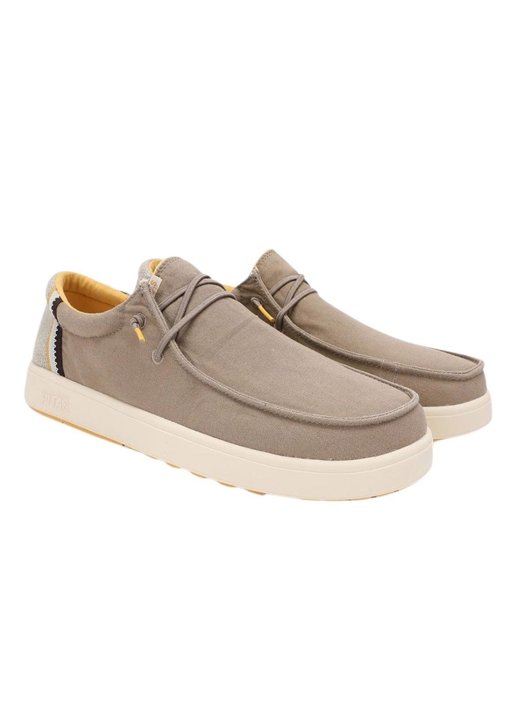 Zapatos Walkin Pitas Canna taupe para hombre