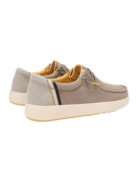 Zapatos Walkin Pitas Canna taupe para hombre