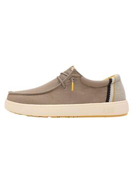 Zapatos Walkin Pitas Canna taupe para hombre