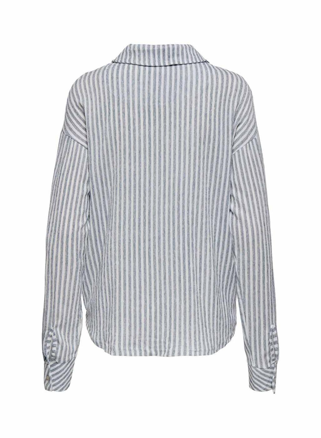 Camisa Only Lottie azul para mujer