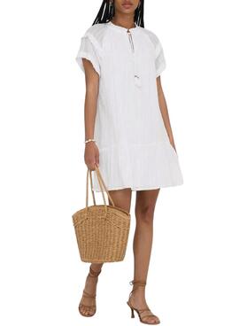 Vestido Only Nalla blanco para mujer