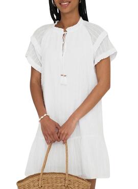 Vestido Only Nalla blanco para mujer