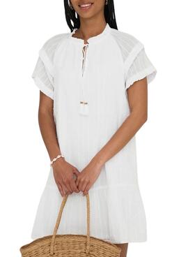 Vestido Only Nalla blanco para mujer