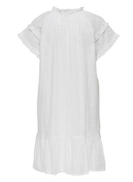 Vestido Only Nalla blanco para mujer
