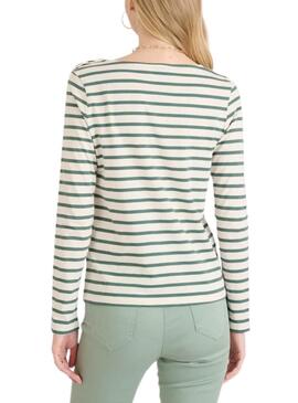 Camiseta Naf Naf Logo Print negro para mujer