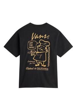 Camiseta Vans Baked negro para hombre