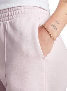 Shorts Converse Star Chevron rosa para mujer