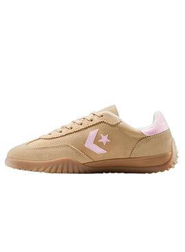 Zapatillas Converse Run Star Trainer Suede camel para mujer
