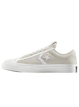 Zapatillas Converse Star Player 76 Suede beige para hombre