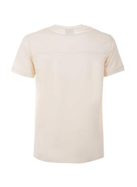 Camiseta Project x Paris Logo beige para hombre