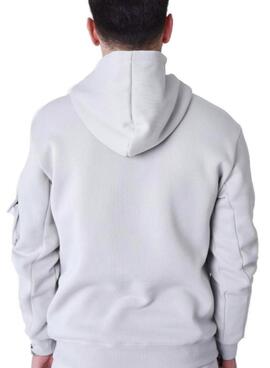 Sudadera Project x Paris Logo gris para hombre