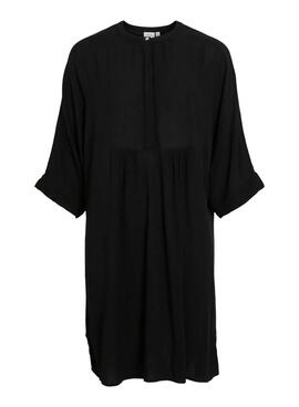 Vestido Vila Vipaliva negro para mujer