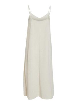 Vestido Vila Visenada blanco para mujer