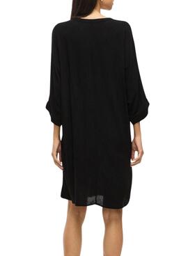 Vestido Vila Vipaliva negro para mujer